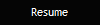 Resume